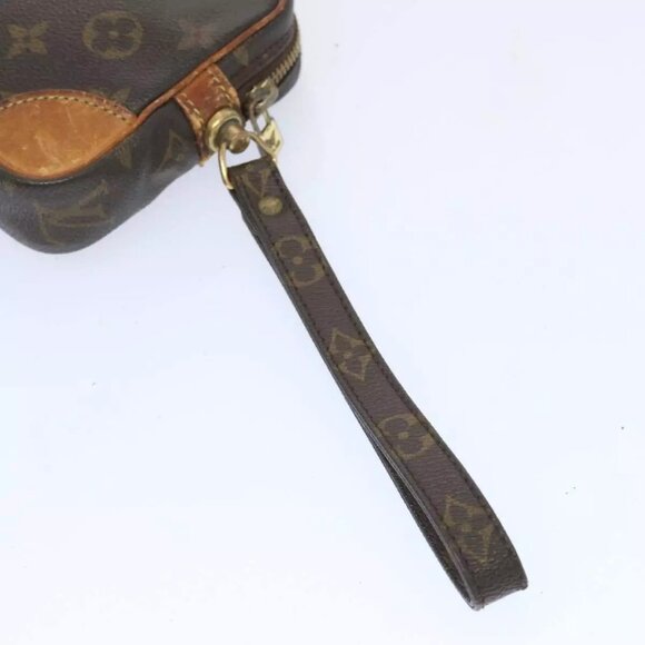 LOUIS VUITTON Monogram Marly Dragonne PM Clutch Bag M51827 LV Auth - Picture 9 of 15